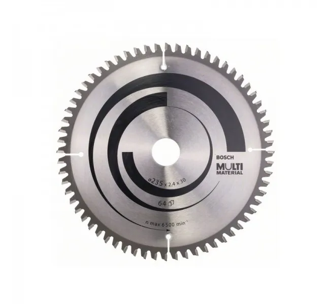 Lame de scie circulaire HM-TCT pour Alu 235×2,4x30mm Z064