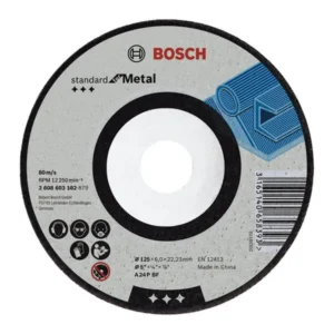 Disque à ébarber ou tronçonner acier 125×6 mm
