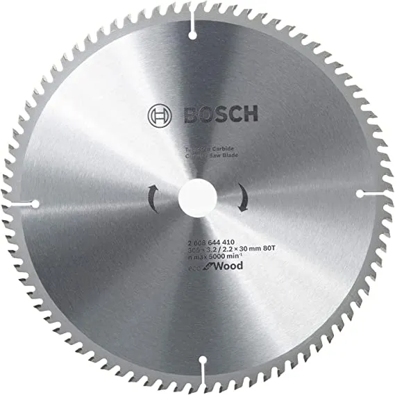 Lame de scie circulaire HM-TCT pour bois et dérivés 305×3,2×30 mm Z080