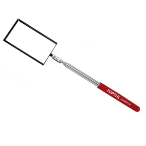 Miroir d&rsquo;inspection extensible de 50x50x443 mm forme rectangulaire