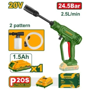 Nettoyeur hp eau froide à batterie 20 v 25 bars 1 bat+chargeur