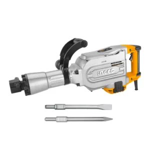 Marteau piqueur brise béton électrique Hex 30 mm 1700 w 15 kg+2 burins