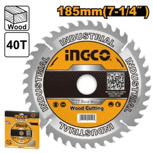 Lame de scie circulaire HM-TCT pour bois et dérivés 185×3,0x25 mm Z040