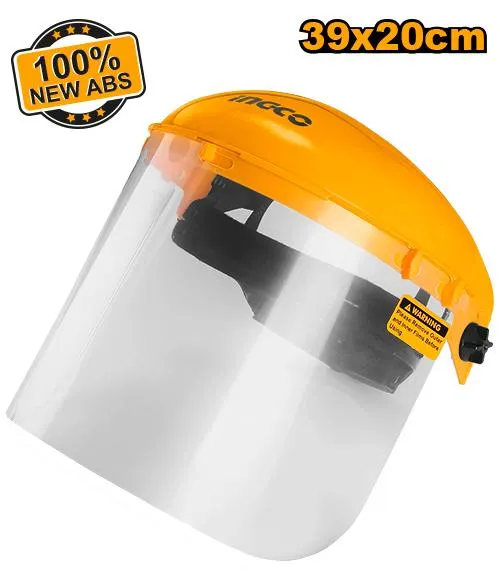 Masque de protection visuelle à visière panoramique incolore