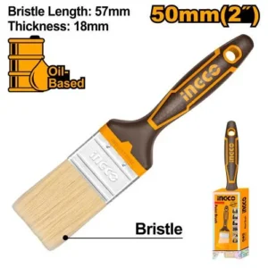 Pinceau de peinture profil plat manche plastique large 050 mm 2&Prime;