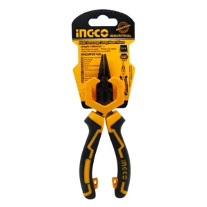 Pince à becs demi ronds droits de 160 mm