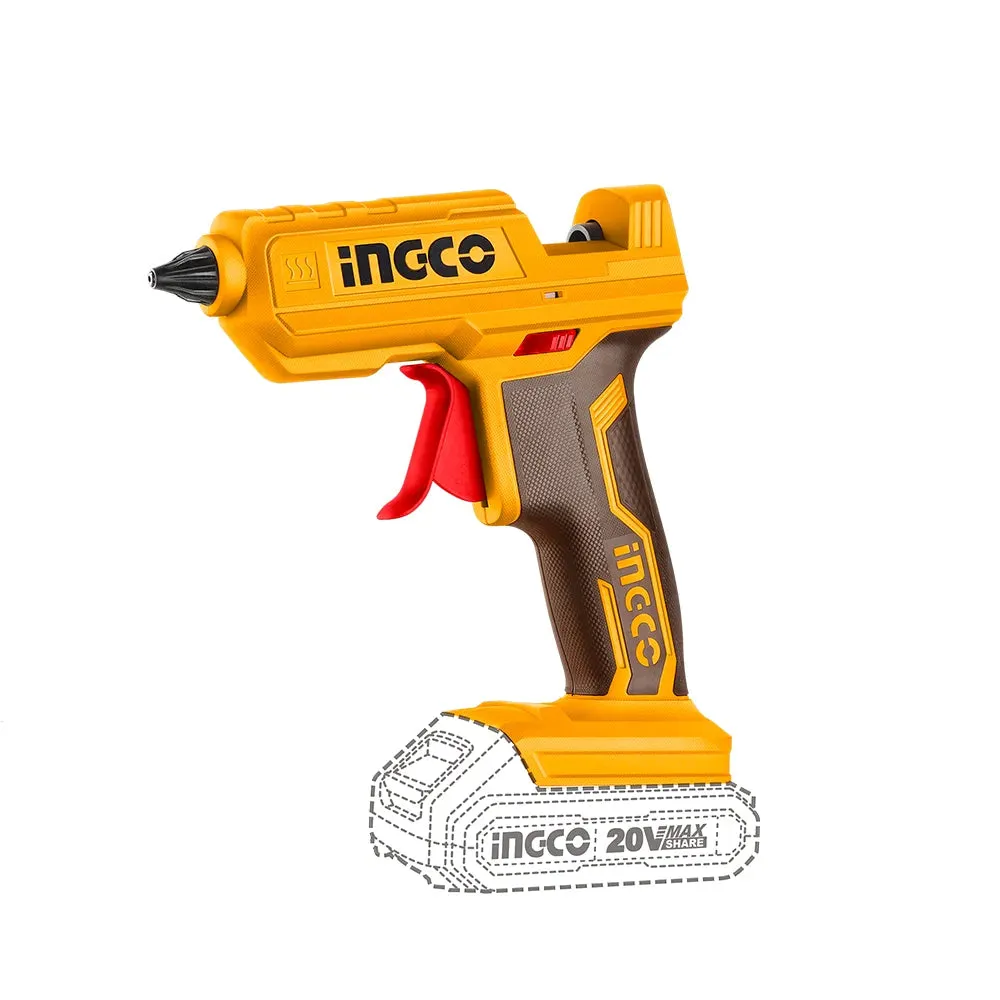 Pistolet de colle en bâtonnet à batterie de 11 mm 20 v ss bat ss chargeur