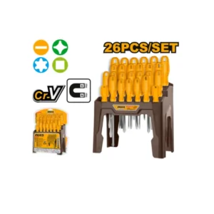 Tournevis bouts divers Standard en 26 pcs