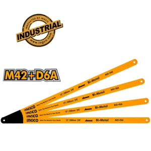 Lame de scie à métaux à main Bimetal de 300x13x0,65 mm 24 dents/pouce