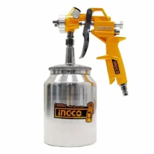 Pistolet de peinture à air comp godet bas 1000 ml 1,5 mm