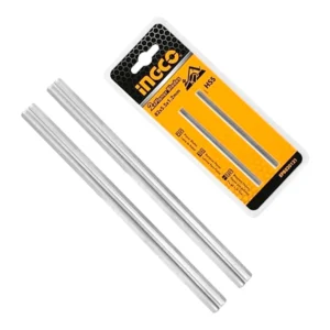 Fer de rabot électrique de 82×05,5×1,2 mm en 2 pcs blister