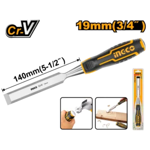 Ciseau sculpteur de menuisier manche plastique 19 mm