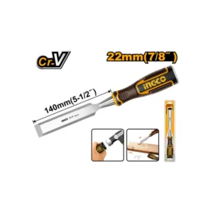 Ciseau sculpteur de menuisier manche plastique 22 mm