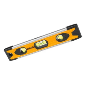 Niveau à fiole magnétique profilé Torpedo de 22,5 cm plastique