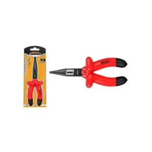 Pince à becs demi ronds droits isolée à 1000 v de 200 mm