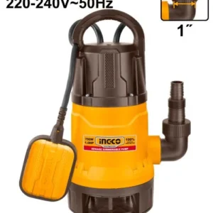 Pompe à eau électrique verticale submersible vide cave hp 01 M plast