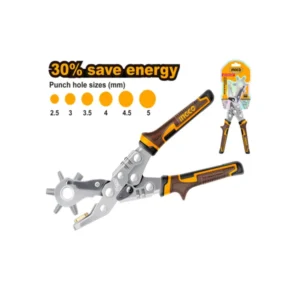 Pince Emporte pièce pour cuir et matériaux 2 à 5 mm long 225 mm