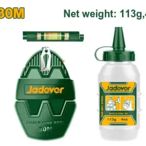 Cordeau de traçage de 30 m avec poudre pot 115 gr