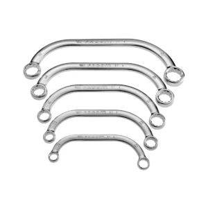 Clé polygonale plate en demi lune en 05 pcs 8×10