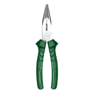 Pince à becs demi ronds droits de 160 mm