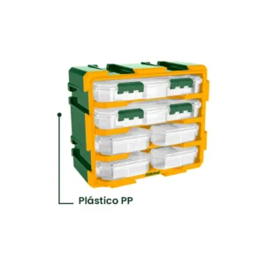 Casier de rangement plastique de 380x320x182 mm 00 cases 07 pcs 2 JDTB8342+4 JDTB8341