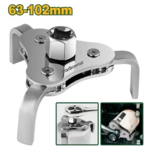 Clé de filtre à trois doigts plats de 102>63mm