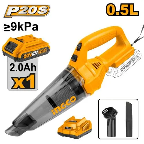 Aspirateur à batterie portatif 20 v 2 AH