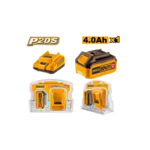 Batterie pour outil portatif Ingco de 20 v puissance 4,0 Ah+chargeur