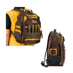 Sac à outils textile à dos de 450x340x170 mm